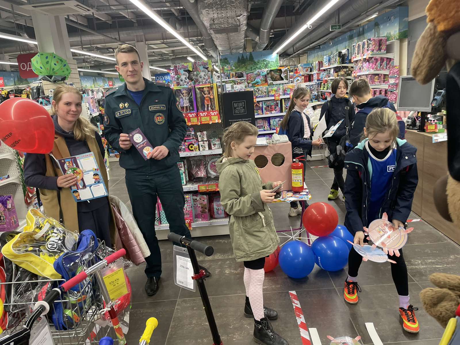 Диалоги о безопасности в детском магазине «Буслик» средняя школа №63 г. Минска