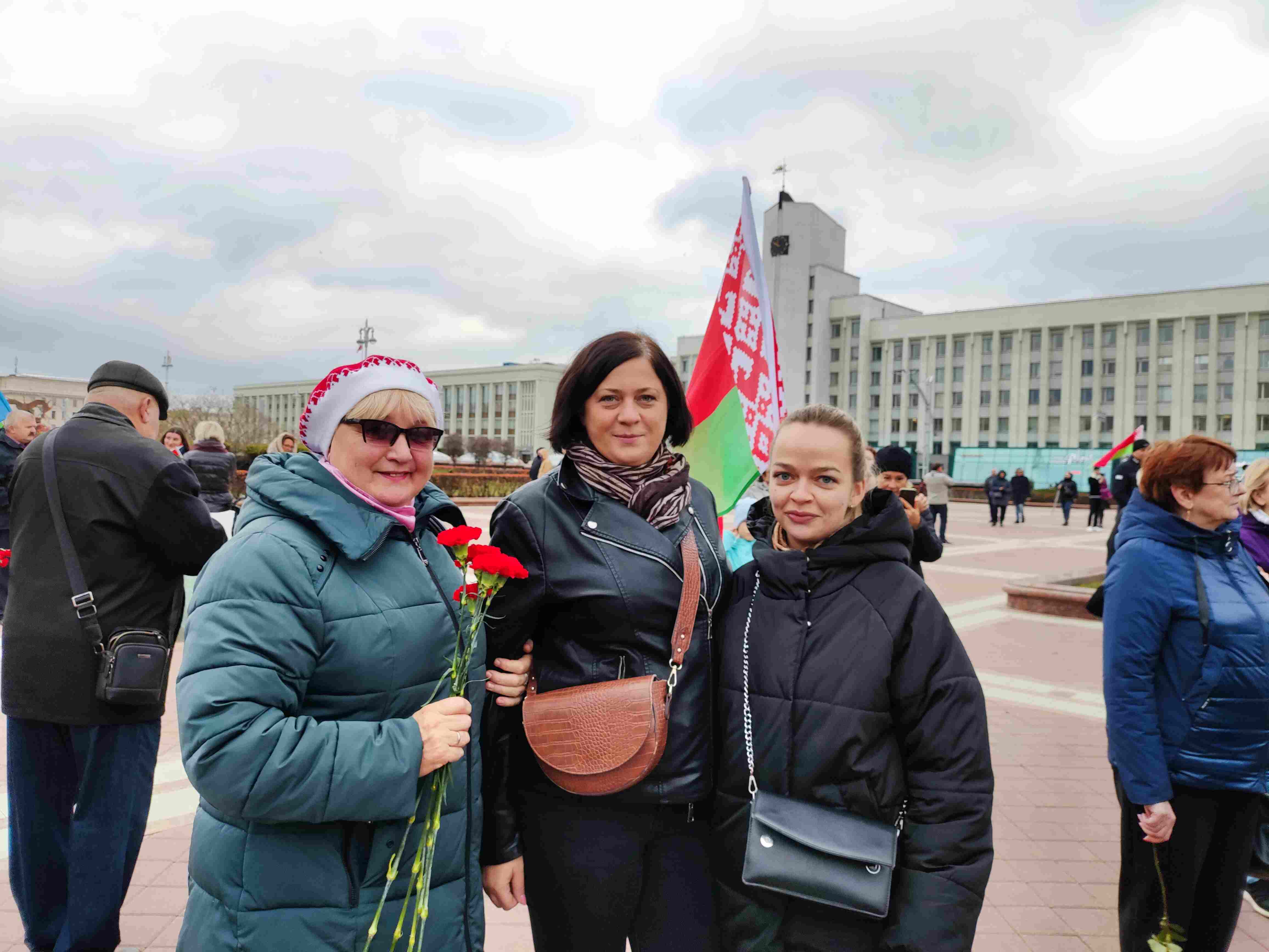 День Октябрьской революции! средняя школа №63 г. Минска